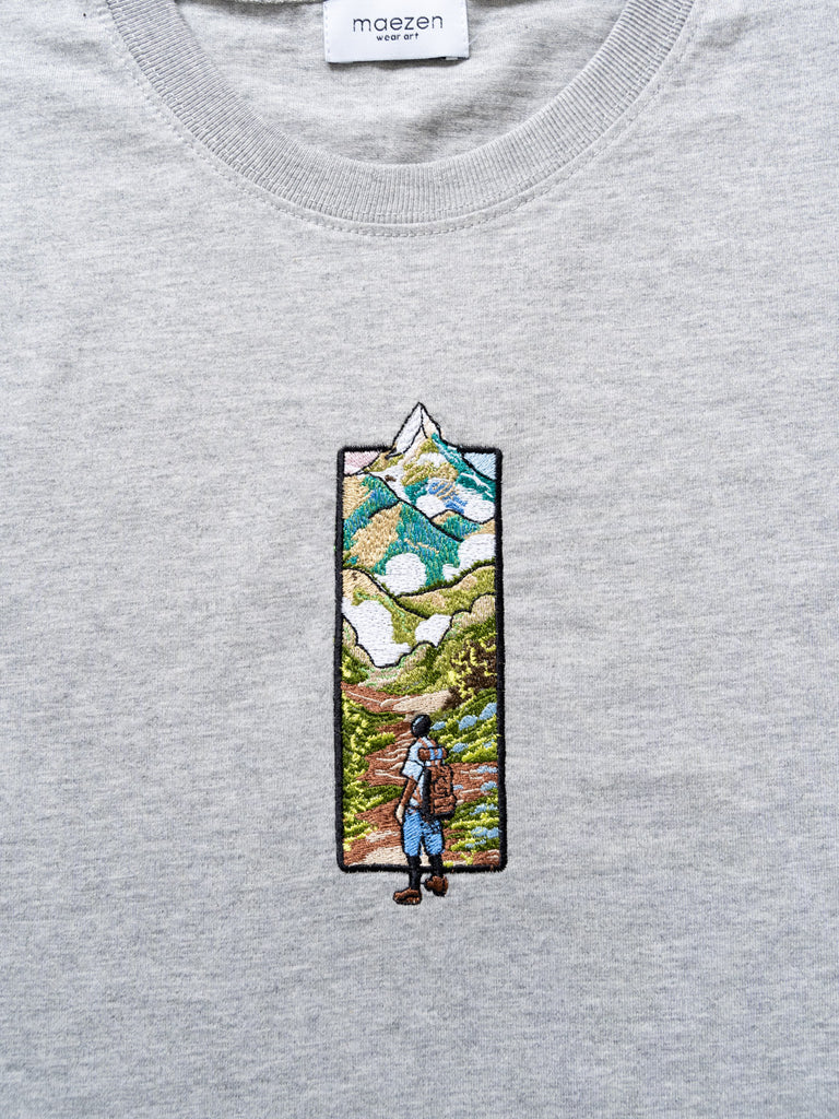 Annapurna | T-Shirt Heather Grey - maezen