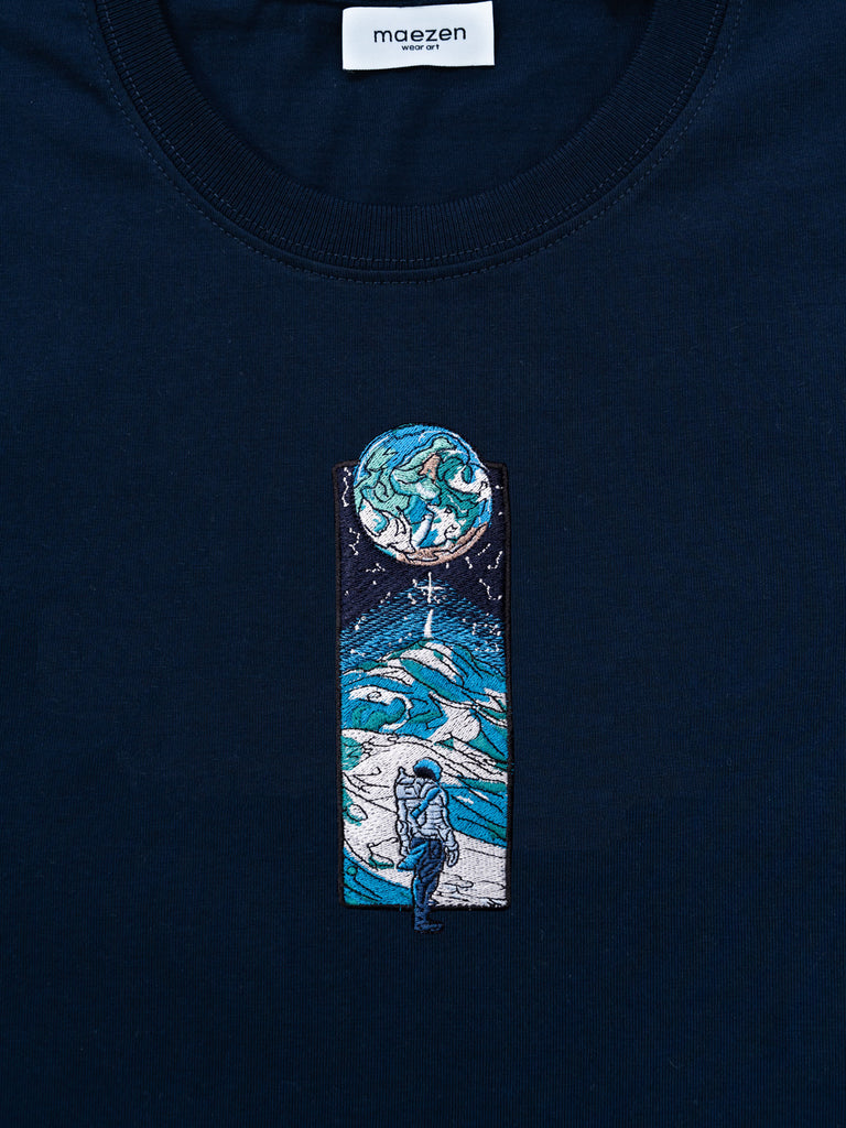 Voyage | T-Shirt French Navy - maezen