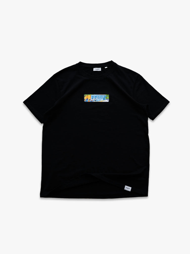 Outside Seating | T-Shirt BLACK EDITION - maezen