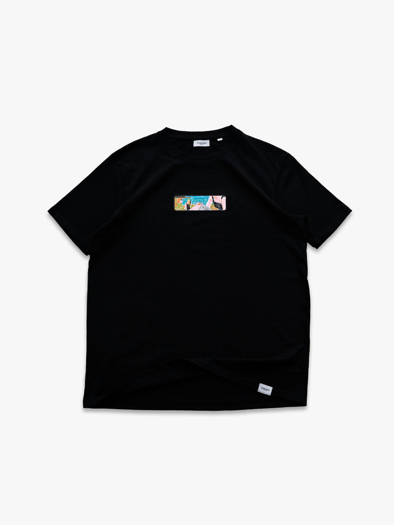 Swimming Break | T-Shirt BLACK EDITION - maezen