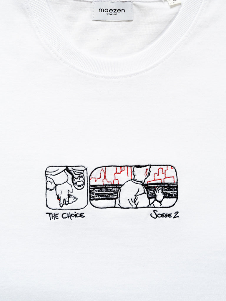 The Choice | T-Shirt White - maezen