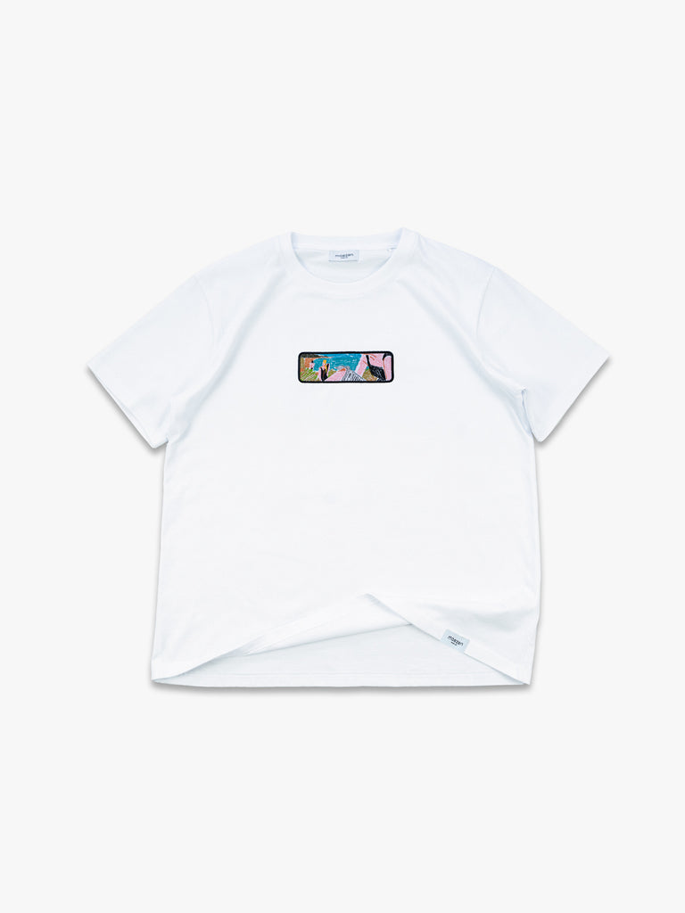 Swimming Break | T-Shirt White - maezen